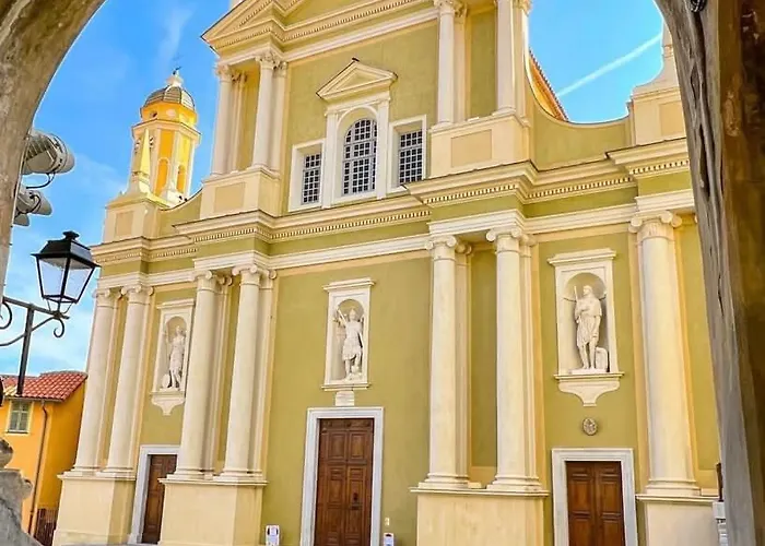 Le Vigia-vue Mer-terrasse-climatisation-parking * مينتون