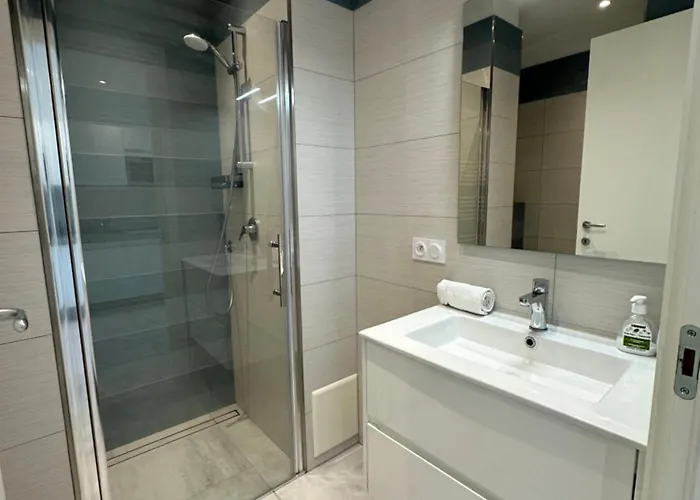 Le Vigia-vue Mer-terrasse-climatisation-parking 芒通